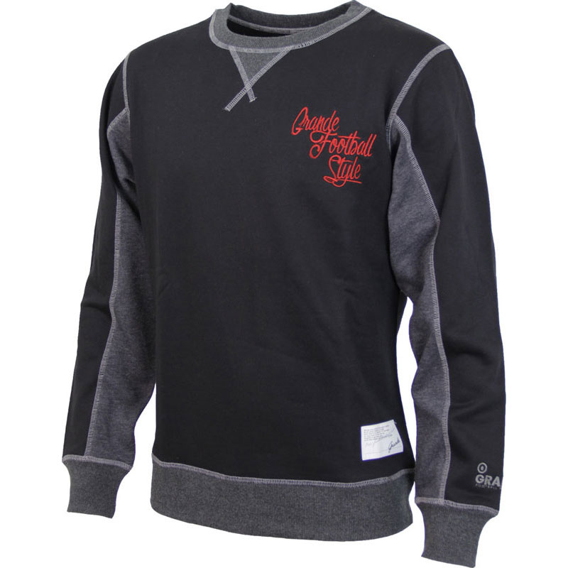 GRANDE.F.P(グランデエフピー) 【男女兼用 サッカー・フットサルウェア】 OLD TYPE-A SWEAT CREW フットサル スウエットトレーナー (gfph16404-0914)