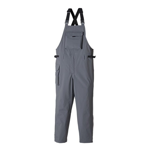 双進 レインウェア 10012 SCレインオーバーオール グレー 2XL