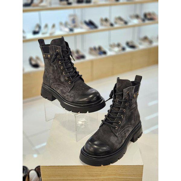 [] by 女性用ワークアンクルブーツ（5cm）112446024-1 [P003714961]