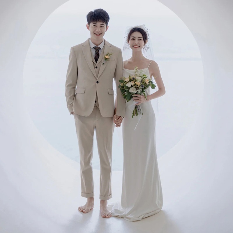New!23夏 新作 高級感 花嫁ロングドレス 結婚式ワンピース ウェディングドレス パーティードレス 結婚式 演奏会 発表会 卒業式 成人式 ドレス韓国ファッション