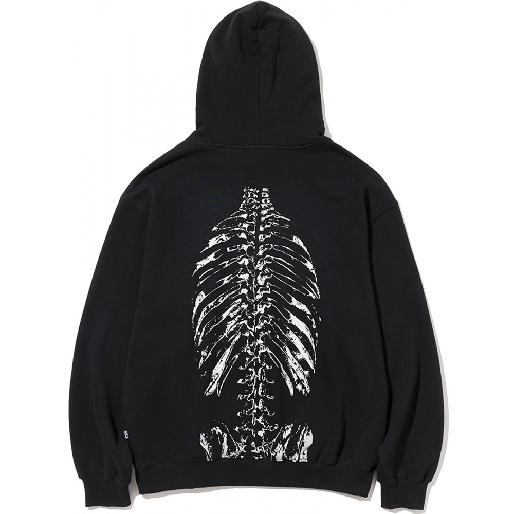 NOT4NERD バックボーン プルオーバー フード-ブラック 5,504円