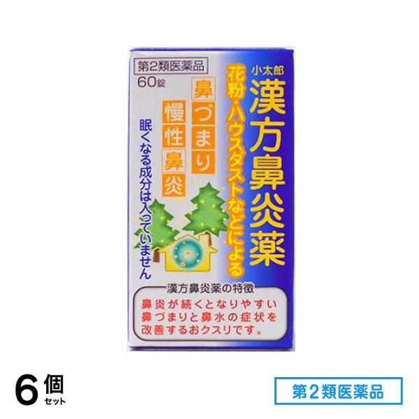 第２類医薬品 小太郎 漢方鼻炎薬A「コタロー」 60錠 6個セット