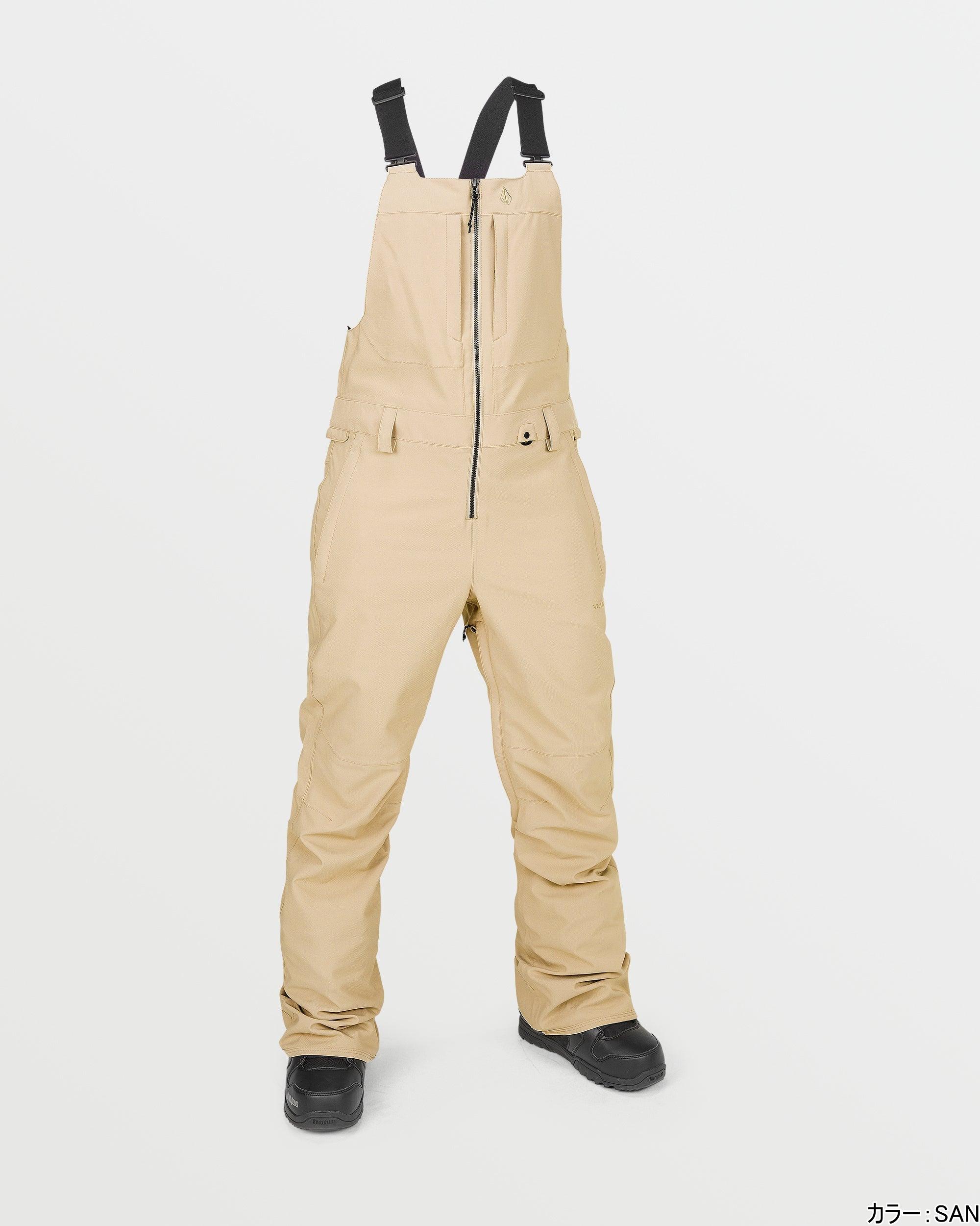 【OUTLET】Womens Swift Bib Overalls - Sand