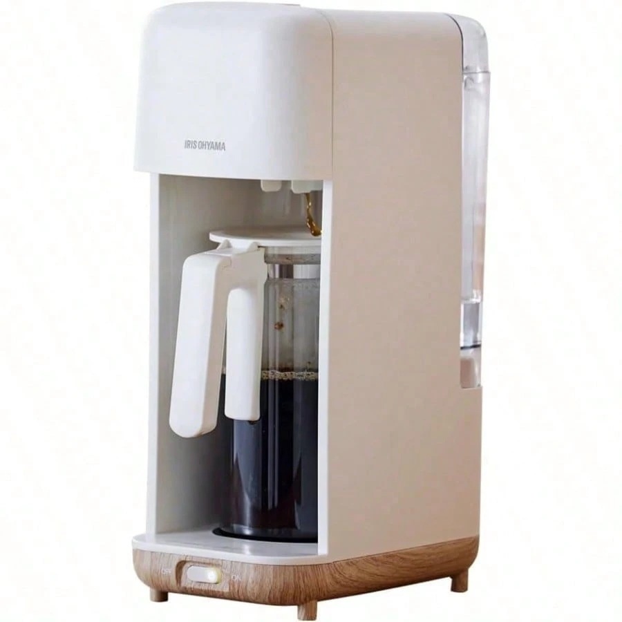 720ml 6杯分 幅15.1cm マグボトル対応 コーヒーサーバー付き CMS-0800-C アイボリー 木目