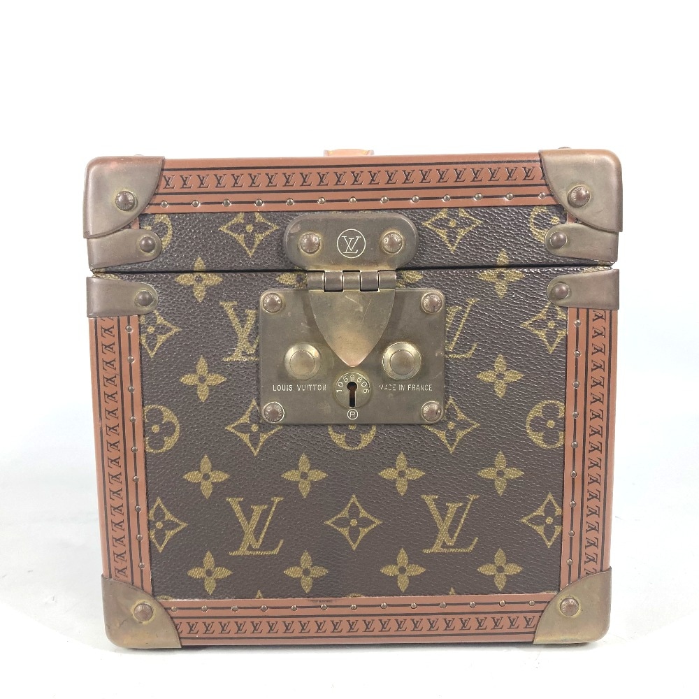 トランク M21828 ボワット・フラコン モノグラム バニティバッグ メイクボックス 小物入れ ハンドバッグ モノグラムキャンバス ブラウン