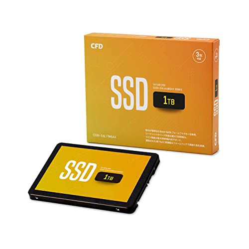 サイズ：1TB CFD MGAX シリーズ SATA接続 2.5型 SSD (1TB) 3D NAN