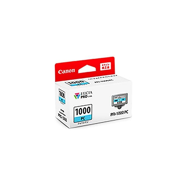 (純正品) Canon キャノン インクカートリッジ/トナーカートリッジ (0550C004 PFI-1000PC フォトシアン)