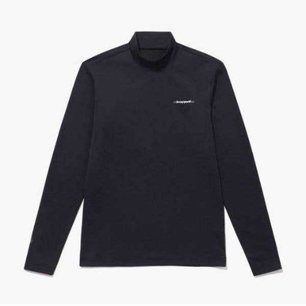 ゴルフTシャツ KQF GP421MILO1-BLCK 男性起毛ハイネックインナー / BLCK