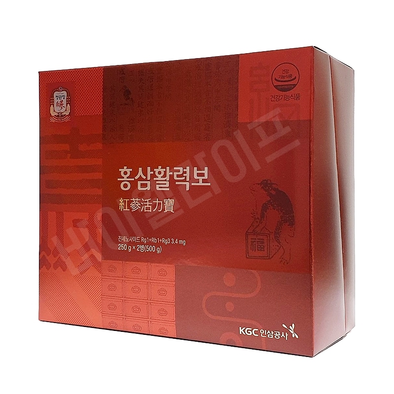 紅参活力宝 250g 1本/2本 プレゼントセット