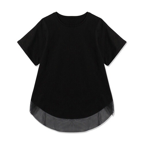 チュールコンビロングTシャツ 半袖 ヨガ ウィメンズ 256210-1993-53-009