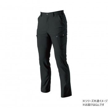 桑和 3042-08 カーゴパンツ GLLサイズ ブラック（4） SOWA