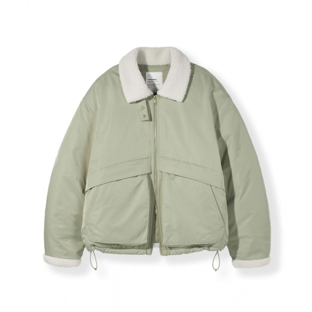 CODEGY ヘビーボアフリースムートンジャケット_カーキ 12,339円