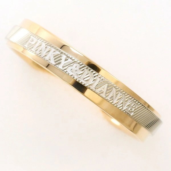 ピンキー＆ダイアン K10WGPG リング 18号 中古