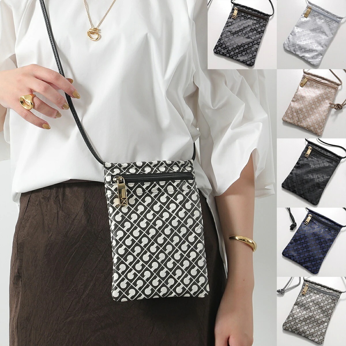 GHERARDINI ゲラルディーニ ショルダーバッグ SOFTY ソフティ CROSSBODY TRAVEL BAG GHB0118 レディース クロスボディ ポシェット ミニバッグ 鞄