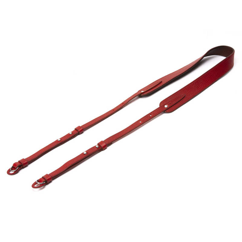アルティザン＆アーティスト　長さ調整可能なレザーストラップACAM-284 BLK　ACAM-284 RED