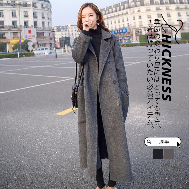 チェスターコート レディース ラシャコート ロングコート 厚手 折襟 トレンチコート カジュアル アウター 秋服 ボタンダウン 冬服 ゆったり 通勤