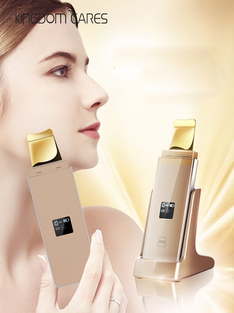 【本日限定】多機能シャベル 黒ずみヘラ お肌の弾力ケア 美容家電 美顔器 角栓取り 超声波