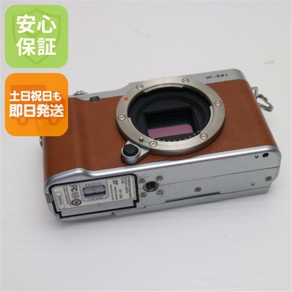 美品 FUJIFILM X-M1 ブラウン ミラーレス一眼 232