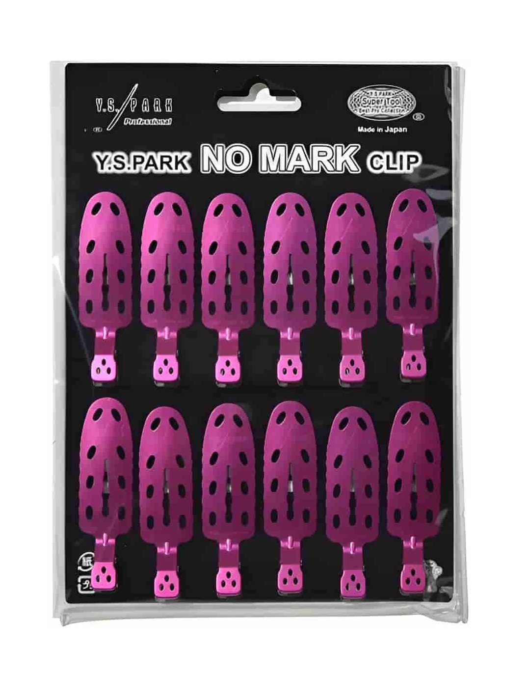ノーマーククリップ 12本入 ピンク