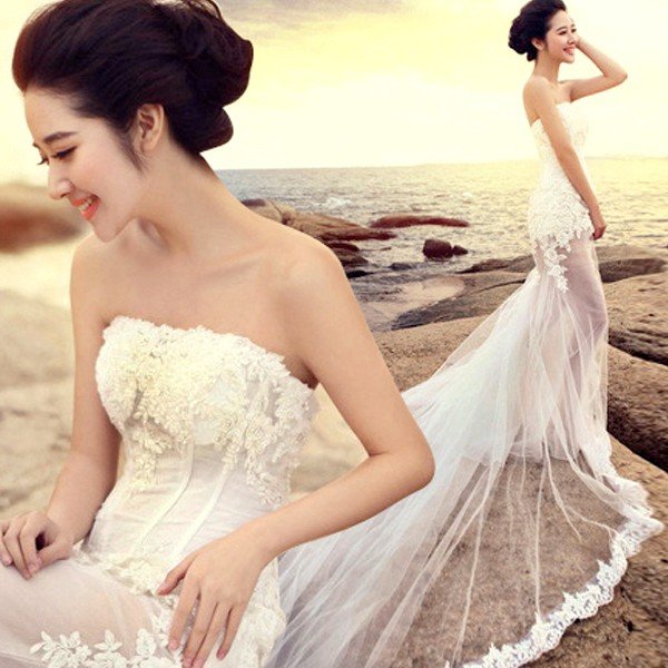 ウエディングドレス 白 安い パーティードレス 二次会 花嫁 マーメイドドレス ロングドレス 結婚式 ブライダル 披露宴 ウェディングドレス