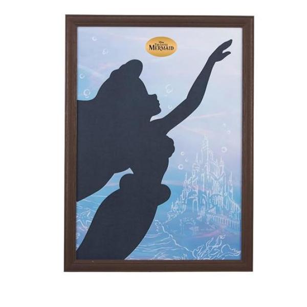 ディズニー ジグソーパズルシルエット専用フレーム リトルマーメイド 42× 57cm
