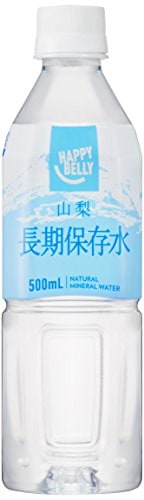 他サイト： [Amazonブランド] Happy Belly 長期保存ミネラル水 500ml×24本の商品画像
