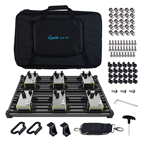 サイズ：GPB-02 M Guitto ギターエフェクター ペダルボード クランプブロック固定効果ペ