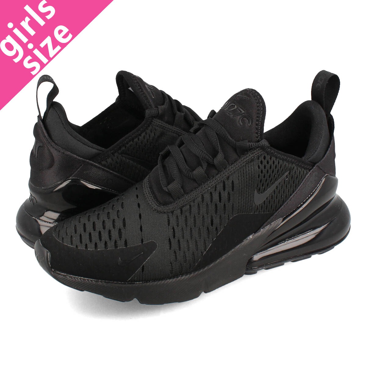 NIKE WMNS AIR MAX 270 BLACK/BLACK/BLACK