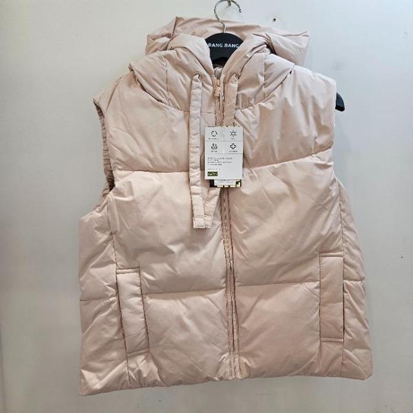 BANG BANG HC19 女性 秋冬 ウェロン フード パディング ベスト NEL717 (S41530400)