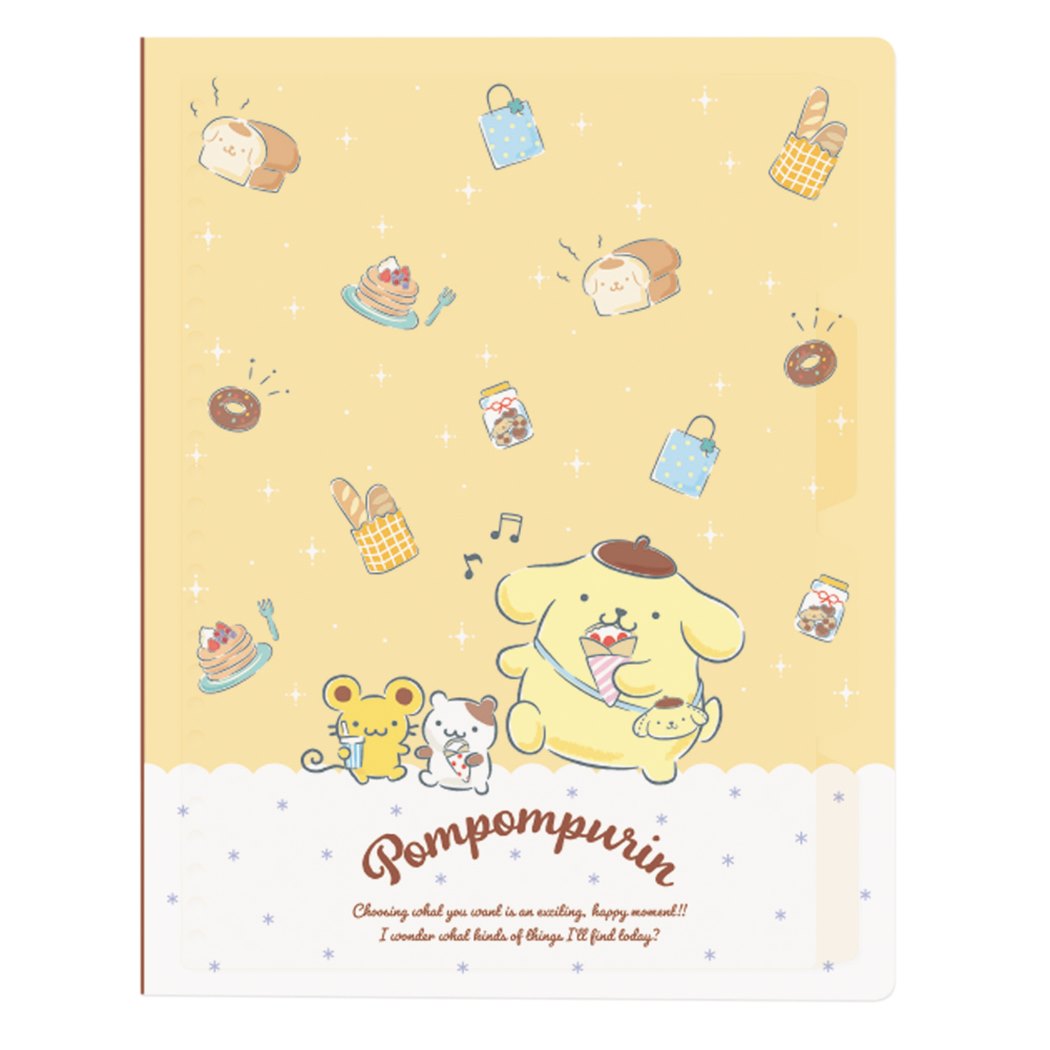 Qoo10] サンリオ ポムポムプリン ルーズリーフバインダー : 文具
