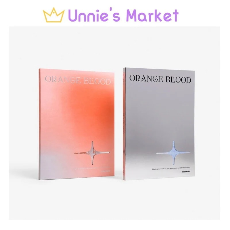 [SET] ENHYPEN [ORANGE BLOOD] Album + Free Photocard 1EA(fan-made)