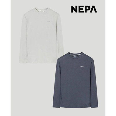 男性ベロスター長袖ラウンドTシャツ7M15321_GN