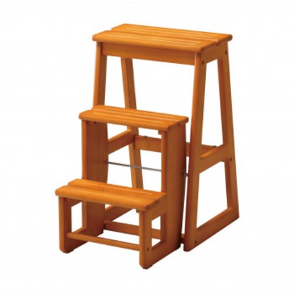 弘益(KOEKI) UTILITY 木製ステップチェア3段 ブラウン STC3BR 10,328円