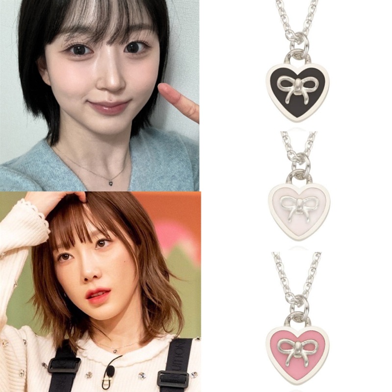 【NMIXX へウォン, taeyeon 着用】 DEARY HEART NECKLACE