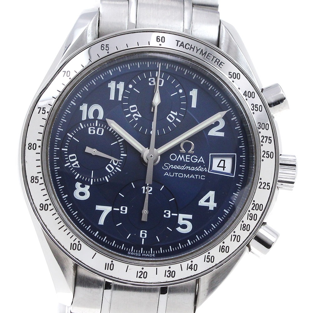 オメガ OMEGA 3513.82 スピードマスター クロノグラフ デイト 自動巻き メンズ _830904【中古】 144,850円