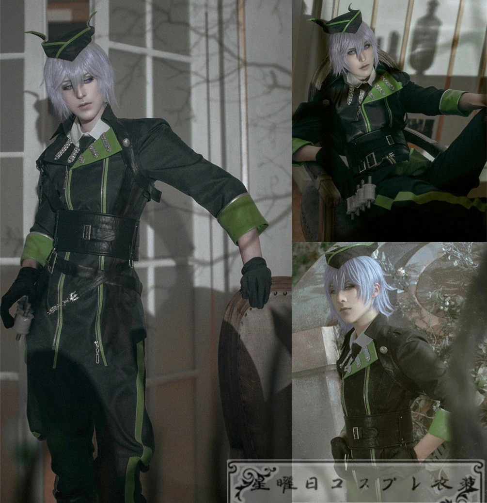 45ツイステ ディアソムニア寮 寮服 シルバー セベク コスプレ衣装 コスチューム