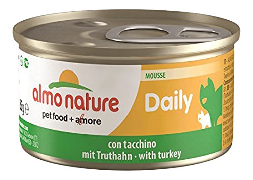 アルモネイチャー キャットフード デイリーメニュー ターキームース 85g×24缶 (ケース販売)