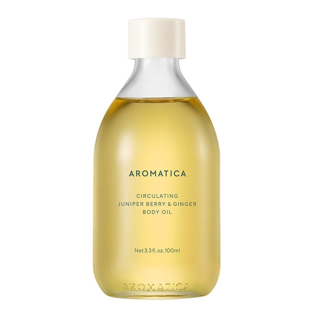 アロマティカサーキュレーティングボディオイルジュニパーベリー＆ジンジャー香100ml1個