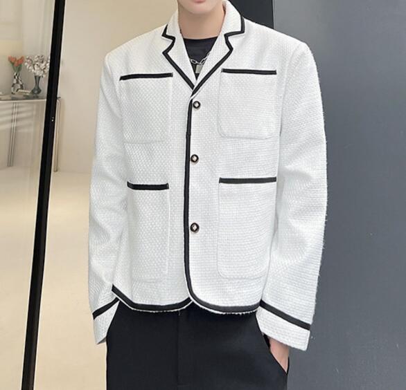 韓国ファッション春秋新作 メンズ ジャケット カジュアル礼服 XF34 2color 4,622円