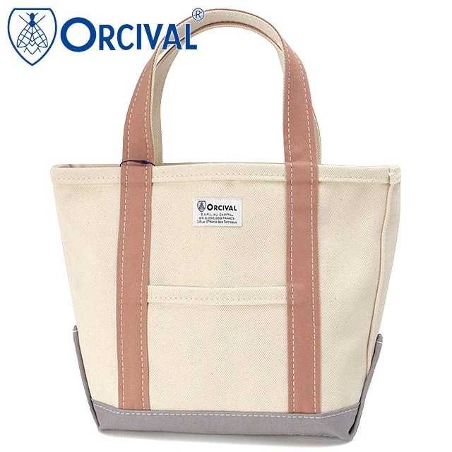 トートバッグ スモール [OR-H0285-KWC] メンズ・レディース ユニセックス 鞄 日本製 小サイズ 帆布 ECRU/SMOKY-PINK/GREY 正規取扱店