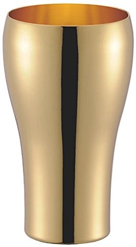 華 タンブラー 200ml 金メッキ 3973