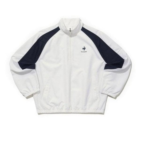 ジャケット KQF QQ123LJK22-WHT カラーブロック ハーフジップ アノラック ジャケット / WHITE