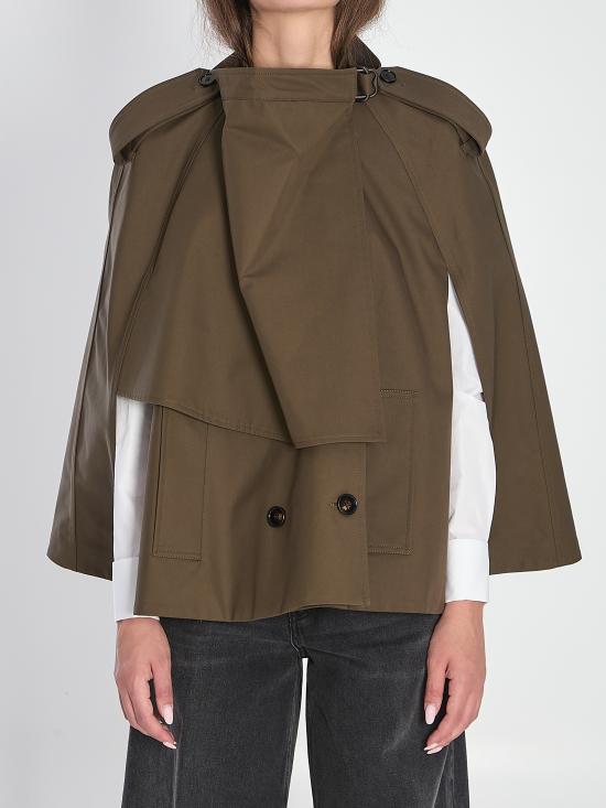 BURBERRY Women Coats 8113209 GREEN