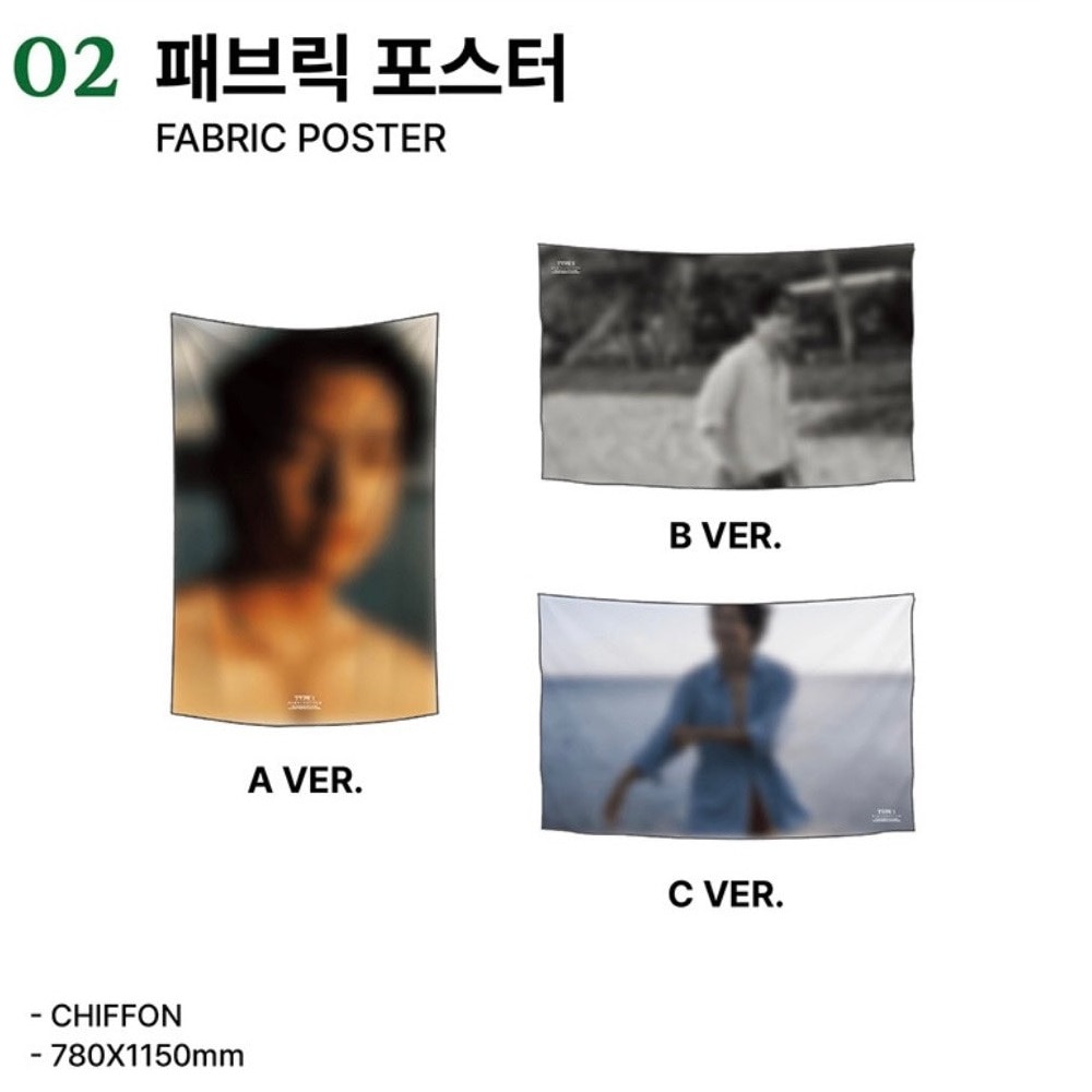 [公式] BTS V KIMTAEHYUNG ARTSPACE TYPE 1 MD : FABRIC POSTER