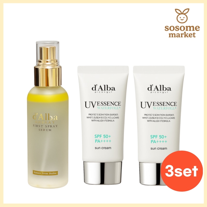 【韓国化粧品セット】ミストセラム＋UVエッセンス日焼け止め セット/トーンアップクリーム,ツヤ肌 ミスト,透明感アップ,崩れにくいUV,デイリーUVケア,トーンアップクリーム,UVエッセンス 日焼け止