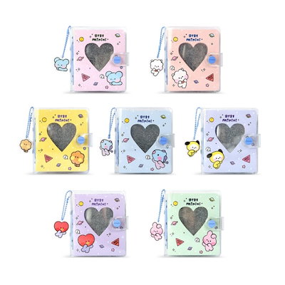 Qoo10] BT21 3穴コレクトブック フォトアルバム 写真