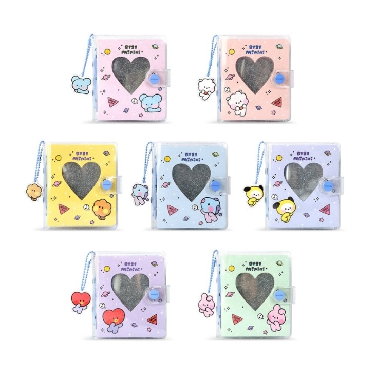Qoo10] BT21 3穴コレクトブック フォトアルバム 写真 : 文具