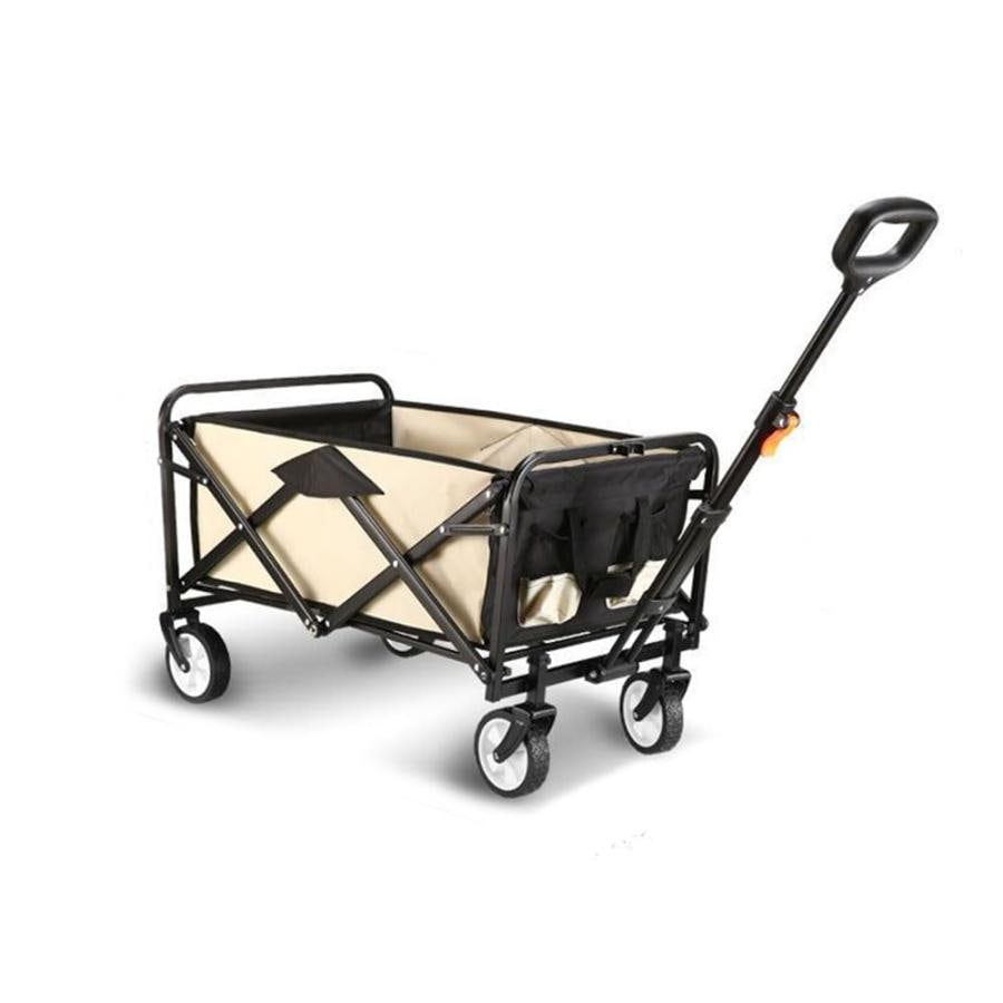 キャンプ用 キャリーワゴン 折り畳 キャリーワコン 100 kg 荷物運び 操作キャリアカーアウトドア ピクニック カート 軽量持ち運び キャリーカート アウトドア