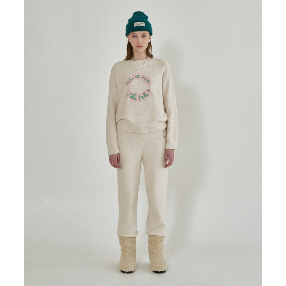 ロラローラロラ×サキメイクオールハッピーパンツアイボリー