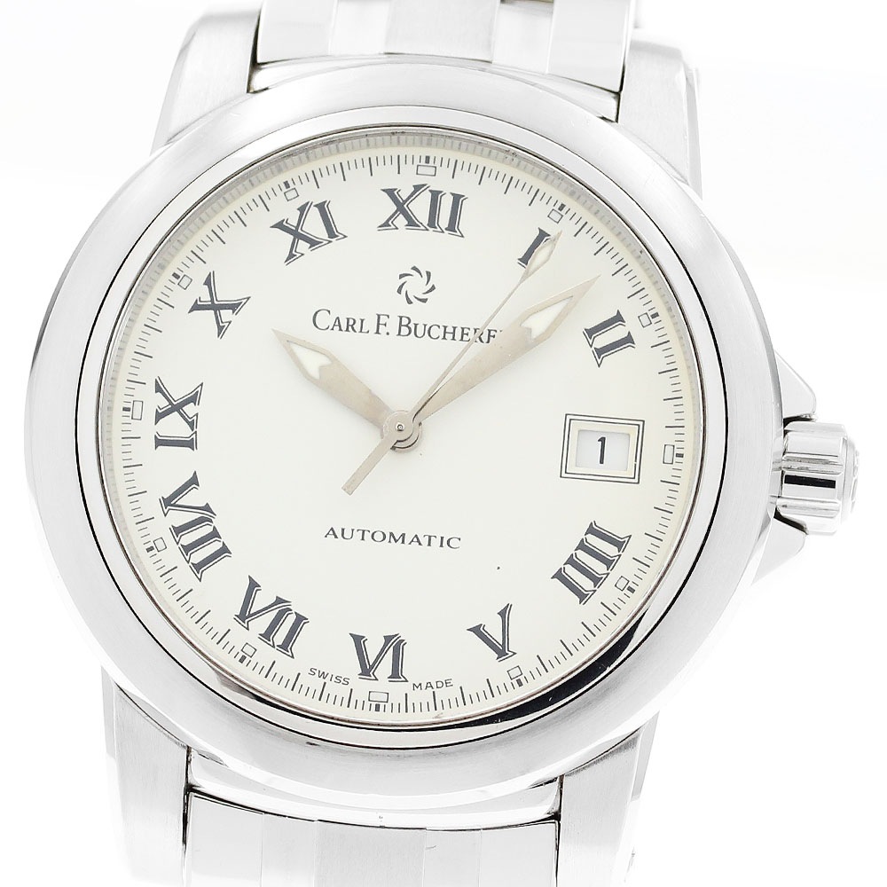 カール F.ブヘラ CARL F.BUCHERER 10617.08 パトラビ デイト 自動巻き メンズ _909564【中古】